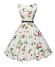 Load image into Gallery viewer, Women Summer Long Dress Black Red