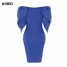 Load image into Gallery viewer, Women Dress Layers Sleeves Slim Office Lady Fashion