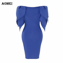 Load image into Gallery viewer, Women Dress Layers Sleeves Slim Office Lady Fashion