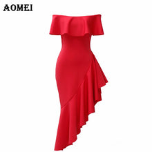 Load image into Gallery viewer, Woman Irregularties Sexy Tube Top Dress