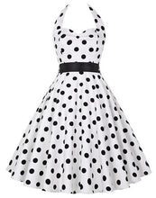 Load image into Gallery viewer, Sexy Party Dress Women Bow Retro Dress